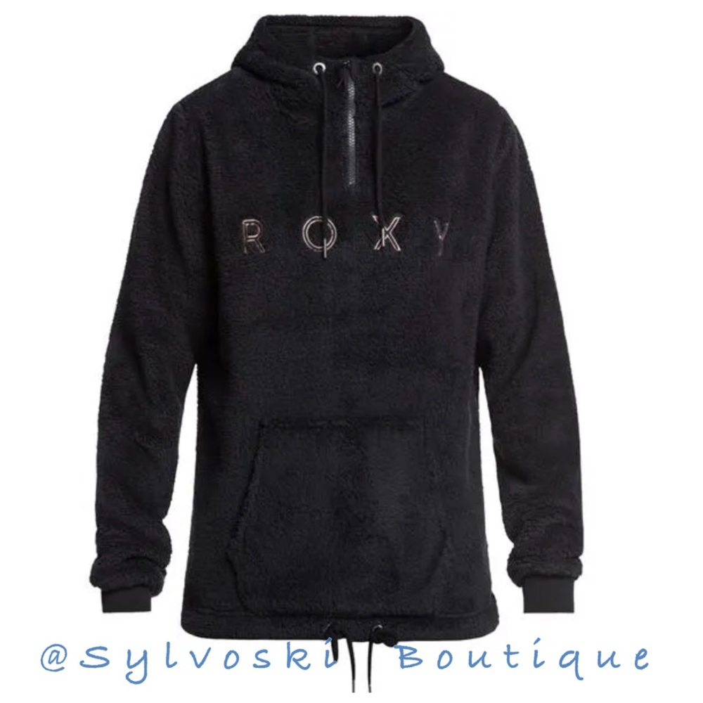 🔥Roxy Pluma Sherpa Hoodie- Women's NWT - Picture 1 of 11